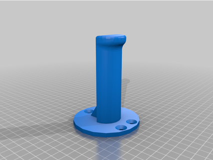 spool holder wall mount aegorsuch 3d print model - Mito3D