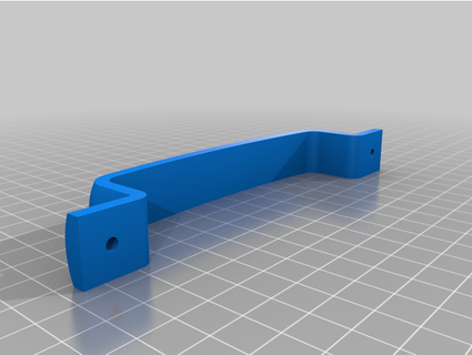 simple door handler grzesiug 3d print model - Mito3D