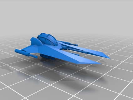 sabaoth défenseur étoile guerres starfighter bac sable 3d print model - Mito3D