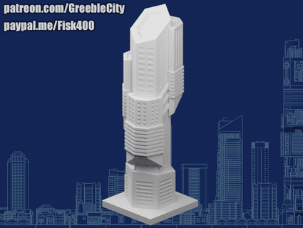 Greeblecity catch up paketlemek fisk400 3d print model - Mito3D