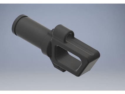 fusil harpon museau fermé boucle mod 999horizon999 3d print model - Mito3D