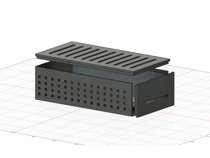 boitier alimentation ambilight laurentn 3d print model - Mito3D
