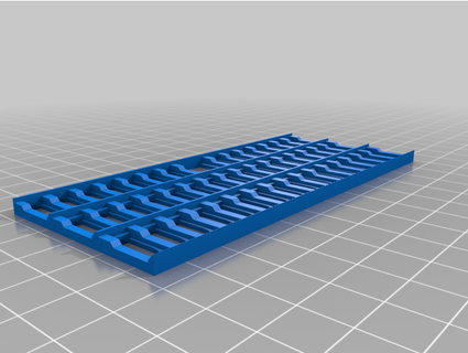 pequeno escala paredes thezomby 3d print model - Mito3D