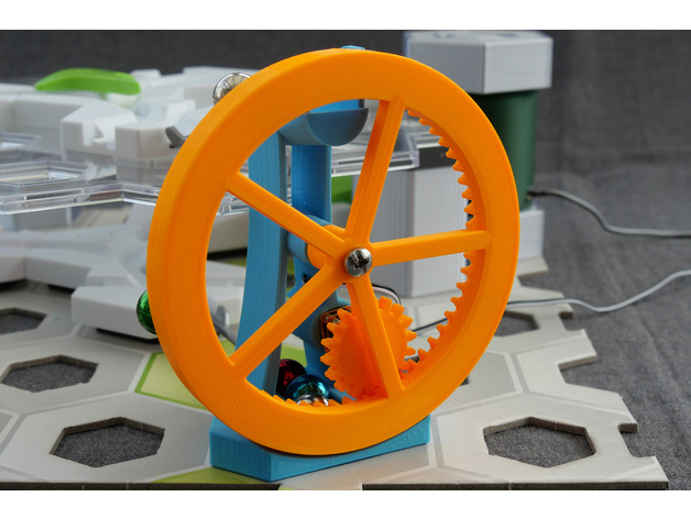 gravitrax ball wheel v1 - kugel-rad hubert76 3D print model - Mito3D