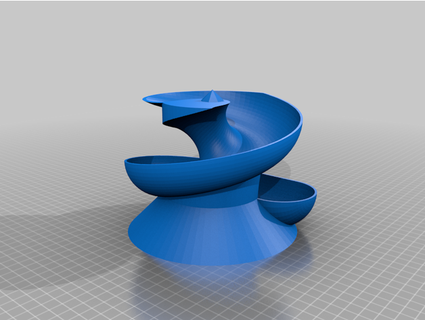 rollen skelter Spiral jetpuf 3d print model - Mito3D