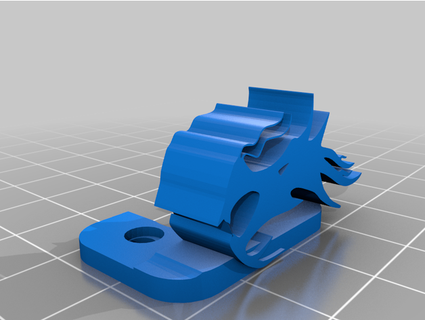 ender 3 dragon filament guider cg43d 3d print model - Mito3D
