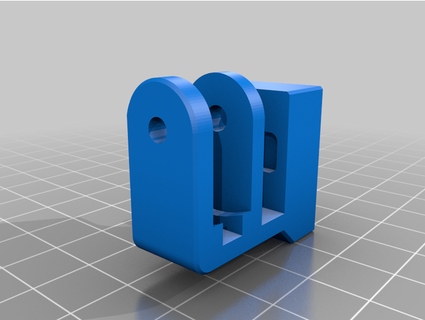 neu gemischt ender3 v2 Filament leiten Halterung Panne 3d print model - Mito3D