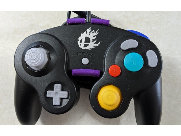 gamecube manette mur monter gfreak01 3D print model - Mito3D