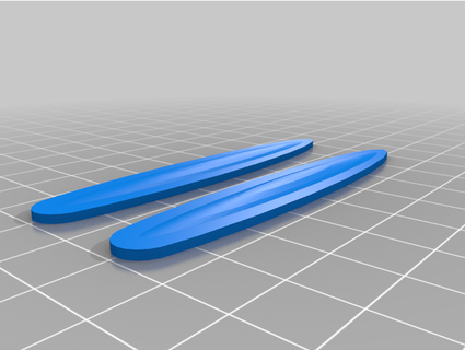 zohd dart xl v2 wingtip skid bluefishuk 3d print model - Mito3D