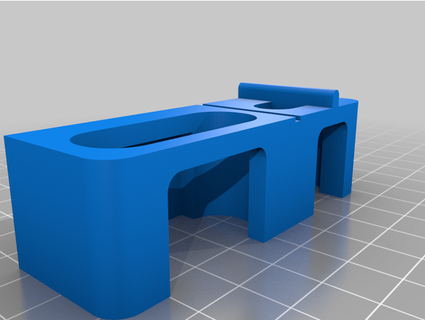 porta tijeras pinza trillogame 3d print model - Mito3D