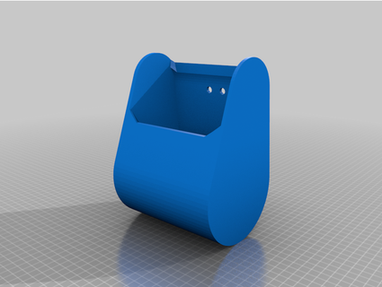 cat box poop scoop holder karlg100 3d print model - Mito3D