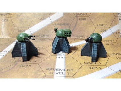 sentry turrets set starslayerrnc 3d print model - Mito3D