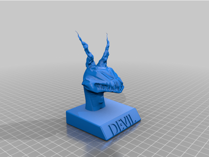 d tech diabo v1 Rapidez modelagem cozziaugusto3d 3d print model - Mito3D