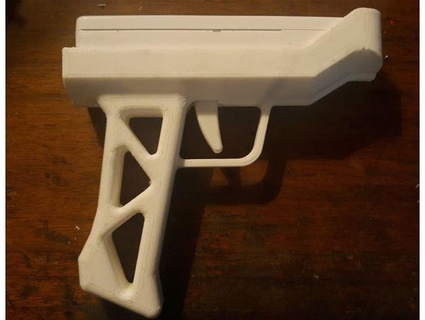 wiimote pistola prigioniero penna primavera trigger assemblaggio madmodder123 3d print model - Mito3D