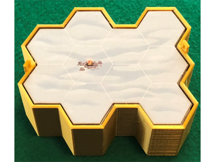 discover lands unknown terrain tile storage box vault101exile 3d print model - Mito3D