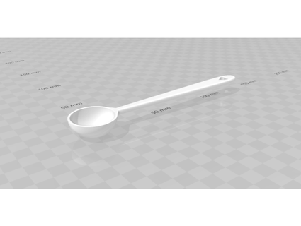 teaspoon teelama teel ffel iamebni 3d print model - Mito3D