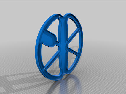 bobina protetor minelab trac mrozas 3d print model - Mito3D