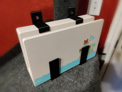 switch dock wall mount redrias 3d print model - Mito3D