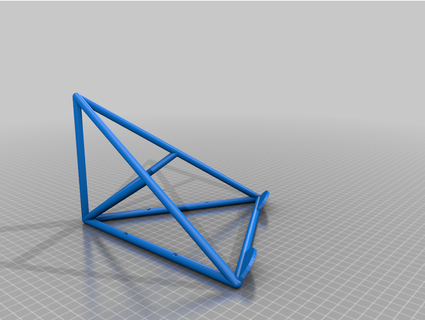 triangular laptop stand mattwhelan 3d print model - Mito3D