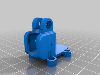 caddx ant camera mount 20x20 stack toothpick jaysonragasa 3d print model - Mito3D