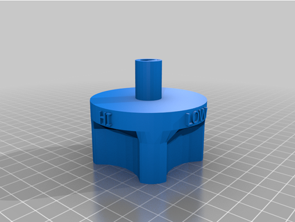 islands built-in bbq knob foxykeep 3d print model - Mito3D