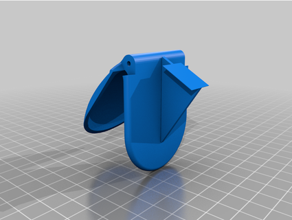 pop up chave gancho legodei 3d print model - Mito3D
