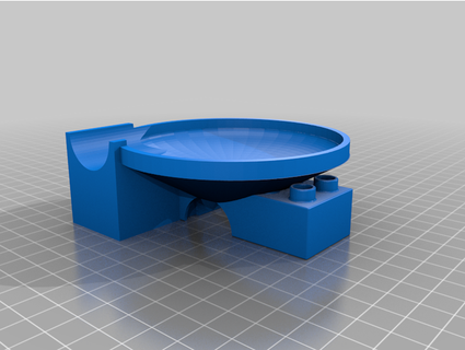 copy lego duplo funnel liricol 3d print model - Mito3D