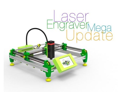 laser gravador mega atualizar perinski 3d print model - Mito3D