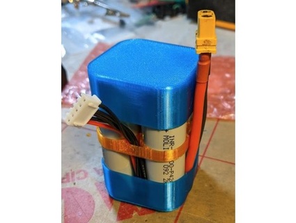 lithium ion battery pack kit tavdog 3d print model - Mito3D