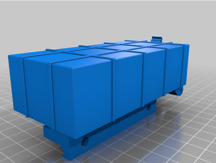 akkubox picatinny schiene rail 0815forever 3d print model - Mito3D