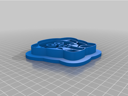 Elefant Plätzchen Cutter knackig Taube 3d print model - Mito3D