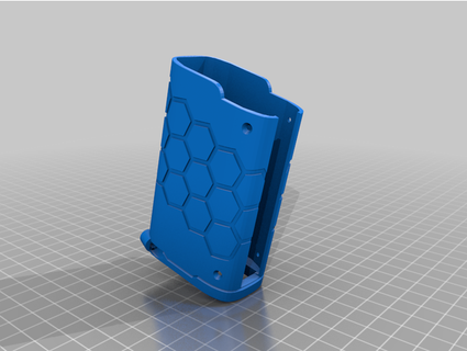 gecko blaster shoulder stock jdollars 3d print model - Mito3D