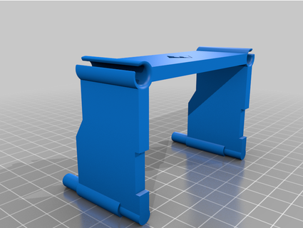 filament tube stand off éclat forger créateur pro 2 mlleeber 3d print model - Mito3D