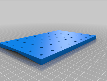 anycubic mono x magnet buildplate upgrade - drillguide schoepsi 3d print model - Mito3D
