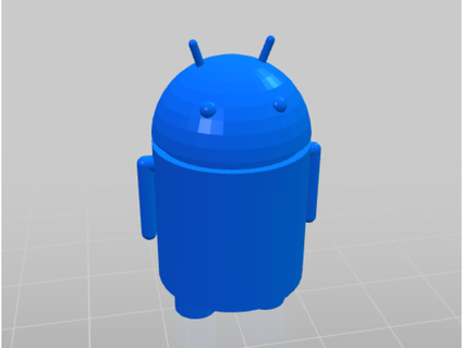 özelleştirilebilir android şeytan Aman tanrım 3d print model - Mito3D