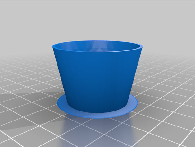 Fremder niedriger Sektion Schwanz Kegel Russell 3D print model - Mito3D