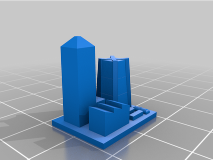 Stadt riesgo juego mesa ciudad tablero dk0975 3d print model - Mito3D