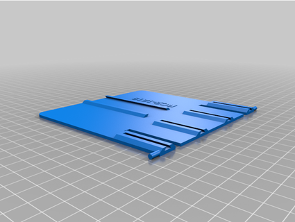 hp stampante paper tray eristene 3d print model - Mito3D