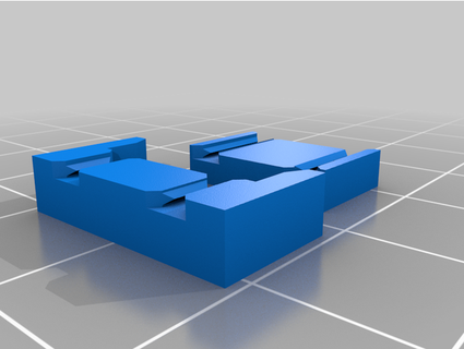 traccia giunzione moduli scala piastrella 3d print model - Mito3D