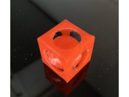 ball in cube oh deus 3d print model - Mito3D