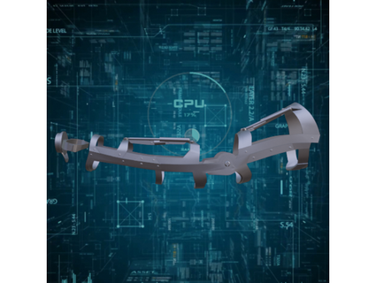 marchio 2 ispirato ferro uomo esoscheletro braccio budwin 3d print model - Mito3D