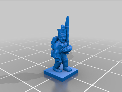10mm napoleonic british french uglyminiatures 3d print model - Mito3D