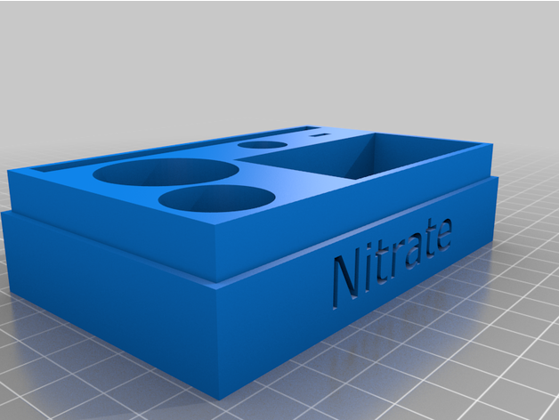 Nyos nitrat Ölçek depolama Kutu haggy 23 3D print model - Mito3D