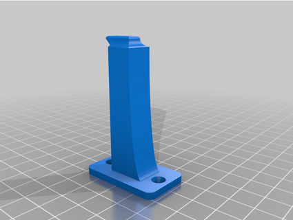 small tape roll holder andekas 3d print model - Mito3D