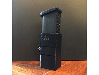 glock mag sacchetto variabile ritenzione nero coniglietto 3d print model - Mito3D