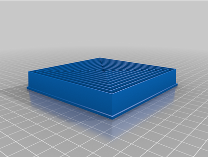 quadrado biscoito fundente cortador exoninja 3d print model - Mito3D