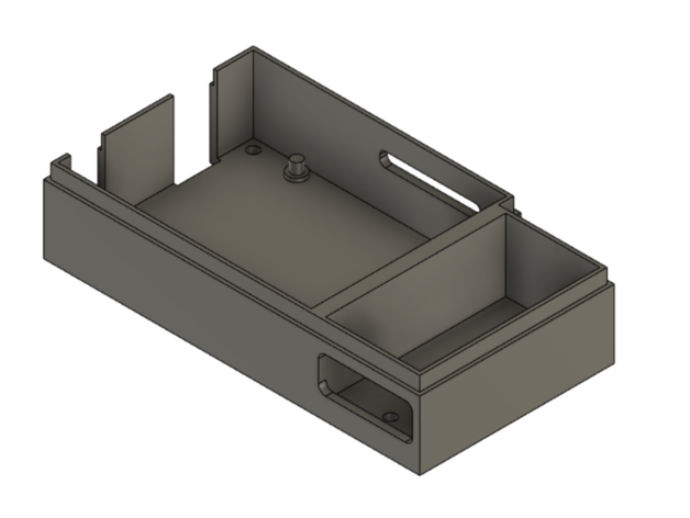 arduino Astuccio guaina 9v batteria vano ebol555 3D print model - Mito3D