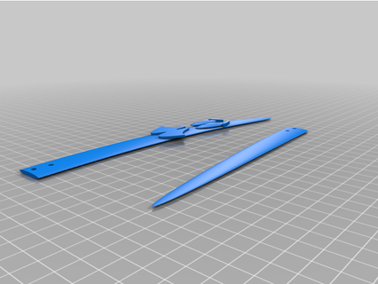 banana bumerangue uogecko 3d print model - Mito3D