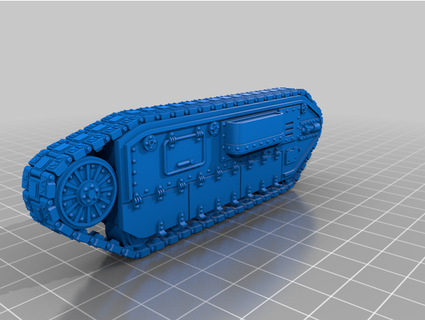 cerbero aaa veicolo lindworm artiglieria nfeyma 3d print model - Mito3D