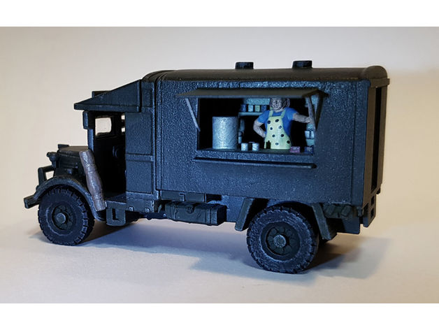 austin k2 naafi van madram 3D print model - Mito3D